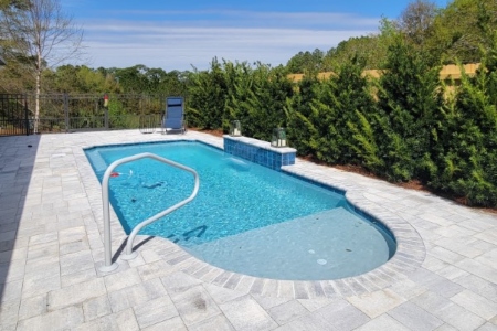 Celebrating Elevated Luxury: Hardscape Pool Project